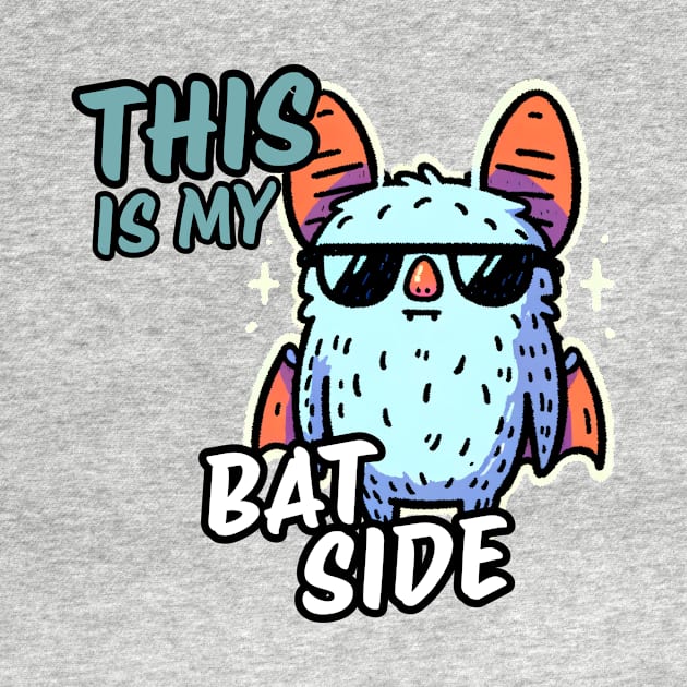 This is my bat side bad boy by DoodleDashDesigns